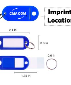 Frosted Luggage Tag 27 Frosted Marker Bag Tag Keychain Image 12