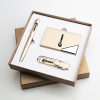 Usb Drive Card Holder With Pen Business Gift Box 1 Corporate Card Holder & Pen Gift Set with USB Flash Drive