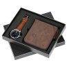 Mens Zipper Wallet Wrist Watch Gift Set 2 Zipper Wallet & Wrist Watch Gift Set