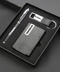 Wholesale Keychain & Pen Gift Set with Card Holder Image 1