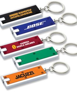 Rectangular Led Light Keychain