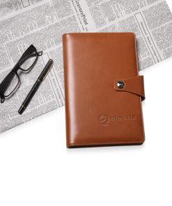 Leather Cover Jotter With 80 Sheet Paper 17 Leather Cover Jotter With 80 Sheet Paper Image 3