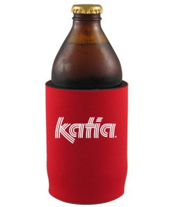 Customized Print Neoprene Can Coolers WITH BASE 14 Neoprene Camping Can Cooler With Base Image 2