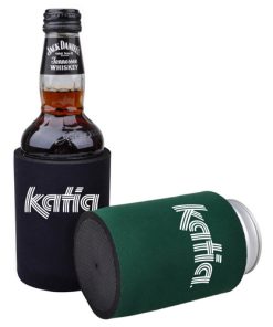 Customized Print Neoprene Can Coolers WITH BASE 15 Neoprene Camping Can Cooler With Base Image 3
