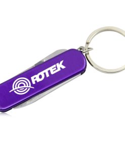 Multipurpose Keychain Pocket Knife Image 1