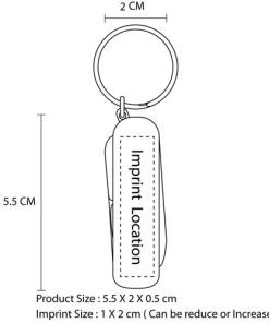 Keychain Pocket Knife 27 Multipurpose Keychain Pocket Knife Image 12