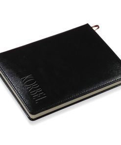 Leather Hardcover Business Notebook Image 1