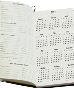 Hard Leather Journal 18 Leather Hardcover Business Notebook Image 3