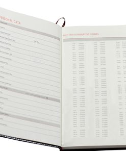 Hard Leather Journal 20 Leather Hardcover Business Notebook Image 5