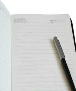 Hard Leather Journal 22 Leather Hardcover Business Notebook Image 7