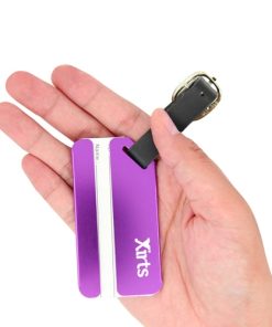 Aluminum Luggage Tag 17 Aluminum Luggage Tag With Leather Belt Image 4