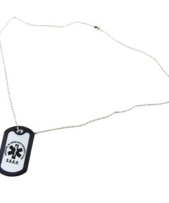 Dog Tags Silencers 16 Rectangle Dog Tag With Rubber Silencer Image 4