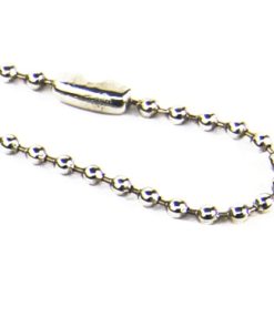 Dog Tags Silencers 17 Rectangle Dog Tag With Rubber Silencer Image 5