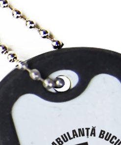 Dog Tags Silencers 18 Rectangle Dog Tag With Rubber Silencer Image 6