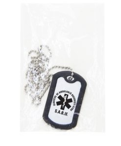 Dog Tags Silencers 20 Rectangle Dog Tag With Rubber Silencer Image 8