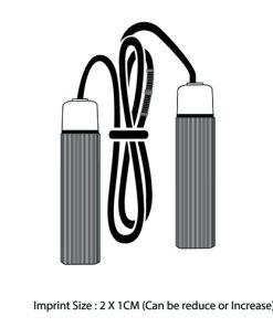 Urban Fitness Equipment Leather Jump Rope 2.7m 19 Foam Grip 2.7M Jump Rope Image 8