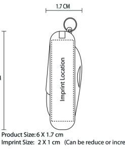 Small Pocket Knives 19 Compact Multi-Function Pocket Knife Image 8
