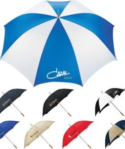 60 Inch Promotional Fiberglass Ribs Golf Umbrella