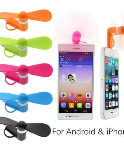 Portable OTG Mini Micro USB Fan