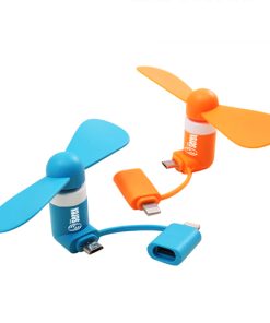 Portable OTG Mini Micro USB Fan Image 1