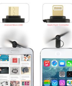 Portable OTG Micro USB Fan 14 Portable OTG Mini Micro USB Fan Image 3