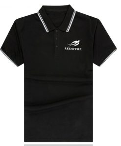 Striped Collar Polo Shirt