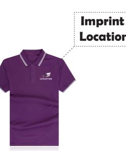 Polo with striped collar 15 Striped Collar Polo Shirt Image 6