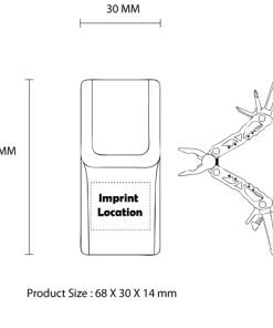 Multitool With Flashlight 21 Multi Function Pliers With LED Flashlight Image 9