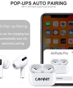 Custom Promotional Personalized Branded Ear Buds 11 Custom Wireless Noise Cancelling Built in Mic Earbuds with Charging Case Image 2