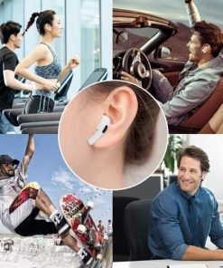 Custom Promotional Personalized Branded Ear Buds 15 Custom Wireless Noise Cancelling Built in Mic Earbuds with Charging Case Image 6