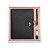 A5 Size Loose Leaf Notebook Planner Pen Gift Set with USB Flash Drive 1 A5 Size Loose Leaf Notebook Planner & Pen Gift Set with 16GB USB Flash Drive
