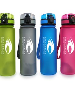Sporty 500ML Water Bottle With Handy Strap Image 1