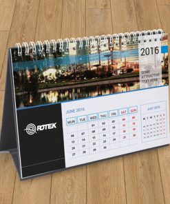 Spiral Desk Calendar 14 13 Page Desktop Spiral Bound Calendar Image 4