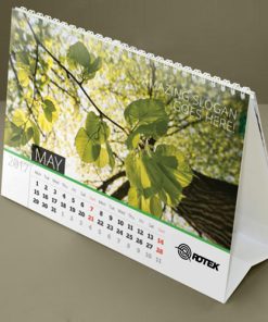 Spiral Desk Calendar 15 13 Page Desktop Spiral Bound Calendar Image 5