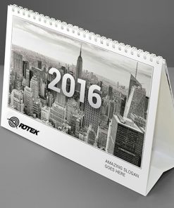 Spiral Desk Calendar 16 13 Page Desktop Spiral Bound Calendar Image 6