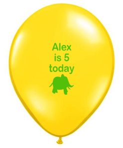 10 Inch Personalized Balloons Wholesale Image 1