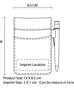 Quest Pocket Jotter With Pen 21 Quest Pocket Jotter With Pen Image 9