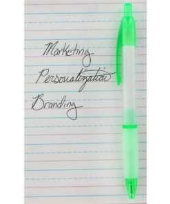 Frosted Translucent Retractable Ball Point Pen With Rubber 19 Translucent Ice Grip Ball Pen Image 7