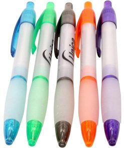 Frosted Translucent Retractable Ball Point Pen With Rubber 20 Translucent Ice Grip Ball Pen Image 8