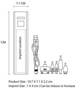 Custom Power Banks and Portable Chargers with Logos 17 Promotional Power Bank Charger For Mobile Image 7