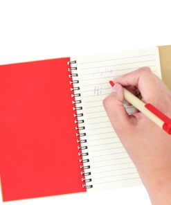 Recycled Star Spiral Notebook with Pen 17 Eco Friendly Recyled Promotional Notebooks with Pen Image 3