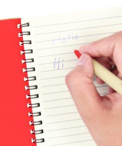 Recycled Star Spiral Notebook with Pen 21 Eco Friendly Recyled Promotional Notebooks with Pen Image 7