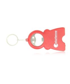 Smile Scrabble Tiles Bottle Opener Keychain 17 Smile Bottle Opener Keychain Image 1