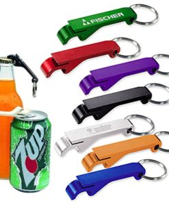 Aluminium Bottle And Can Opener Keyring