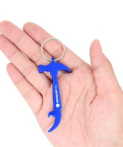 Hammer Bottle Opener 15 Aluminium Hammer Bottle Opener Keyring Image 4