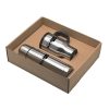 Personalized Stainless Steel Travel Mug Gift Sets 2 Stainless Steel Flask & Travel Mug Gift Set