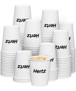 8 oz White Paper Cups