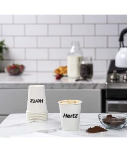 8 oz Paper Hot Cup 9 8 oz White Paper Cups Image 2