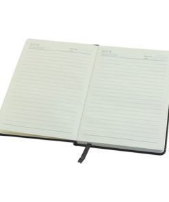 PU Leather Notebook Pen Set with Leather Keychain Card Wallet 16 PU Leather Notebook & Pen Set with Leather Keychain & Card Wallet Image 3