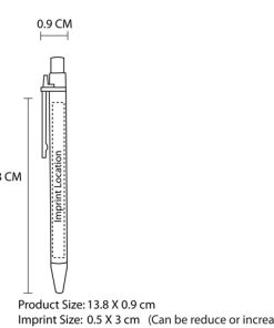 Recycled Cardboard Pen with Logo 21 Custom Recycled Cardboard Pen Image 9